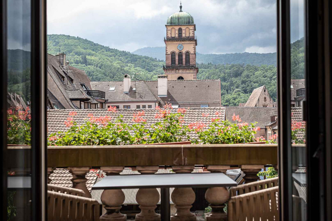 Le Chambard à Kaysersberg, à quelques kilomètres seulement de Colmar © DR