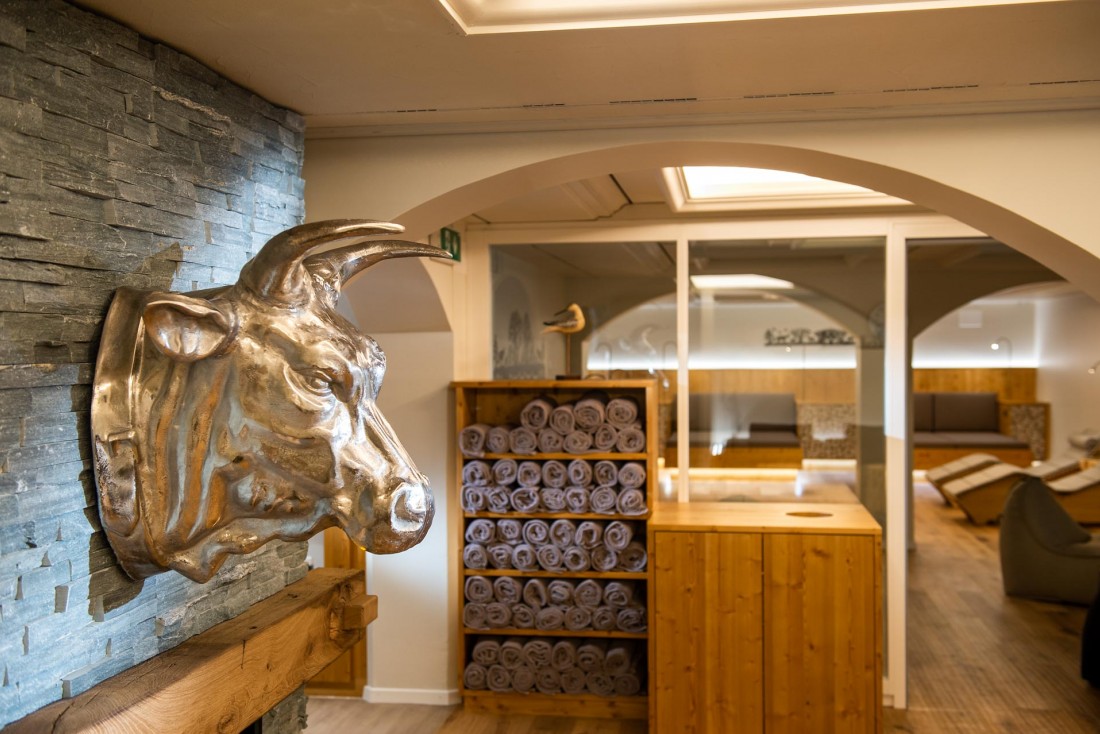 Le spa du Golfhotel les hauts de Gstaad & Spa © Golfhotel les hauts de Gstaad & Spa