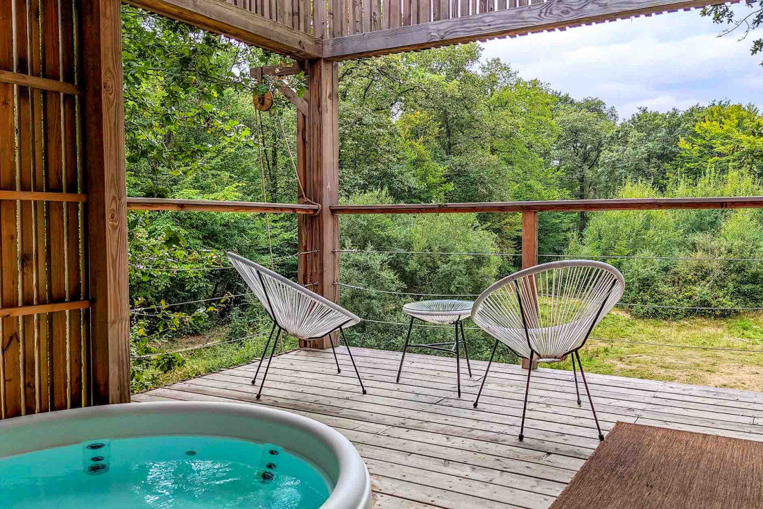 Une idée de week-end en amoureux proche de Paris au Loire Valley Lodges
