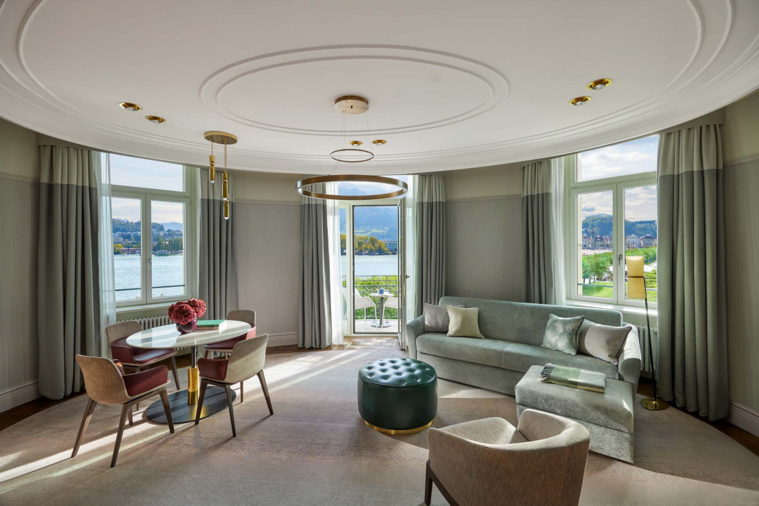 Mandarin Oriental Palace Luzern © DR