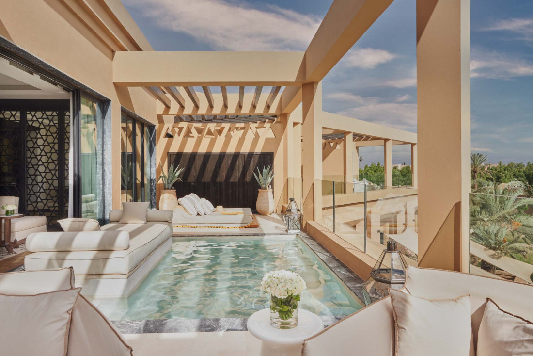 Parmi les plus beaux hôtels 5 étoiles de Marrakech © Mandarin Oriental Marrakech