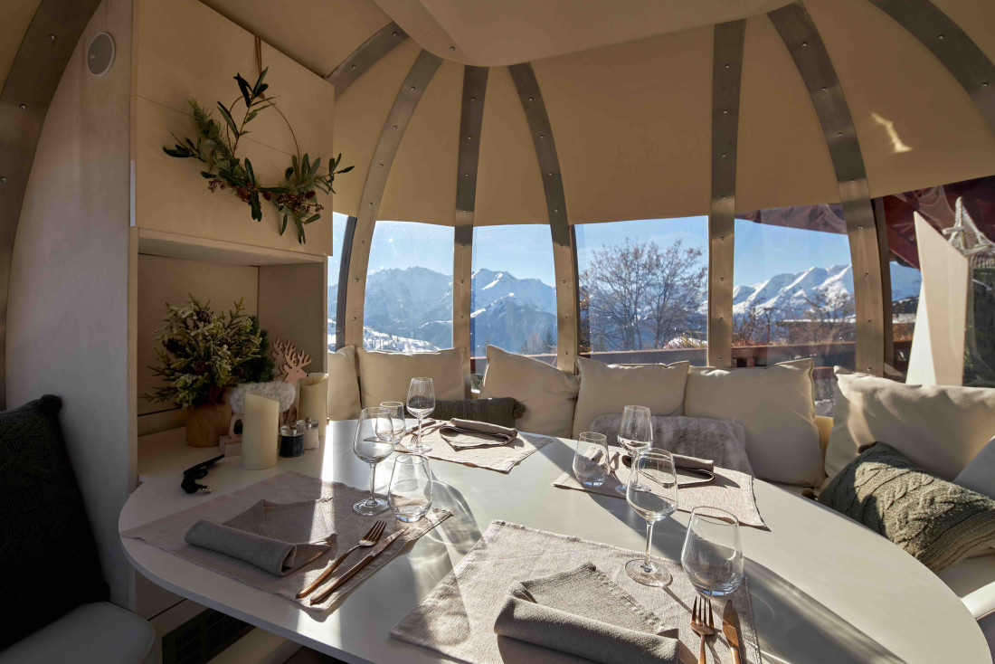 Quels sont les meilleurs restaurants d'Alpe d'Huez ? © Le restaurant Espérance aux Grandes Rousses Hotel & Spa
