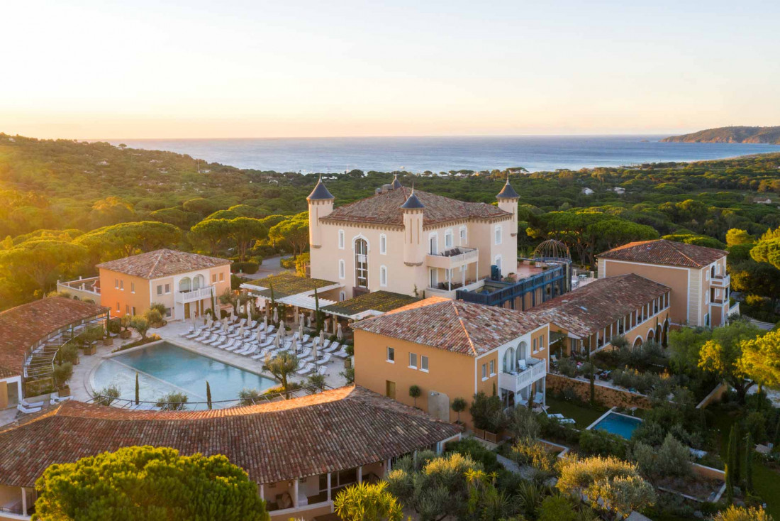 Le Château de la Messardière sur les hauteurs de Saint-Tropez © Studio Chevojon