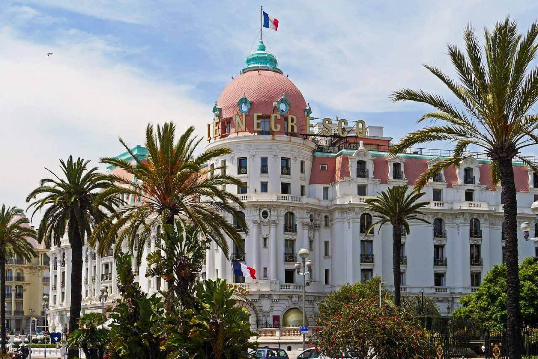 Le légendaire Negresco de Nice sur la promenade des anglais © DR