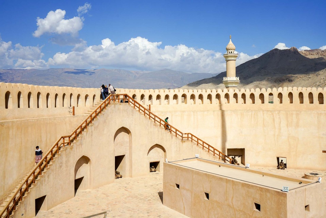 Le fort de Nizwa, lieu de visite incontournable de tout séjour dans le sultanat © YONDER.fr