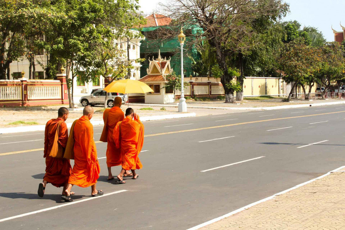 Modernité et tradition se télescopent dans la capitale du Cambodge © Marcus Lofvenberg