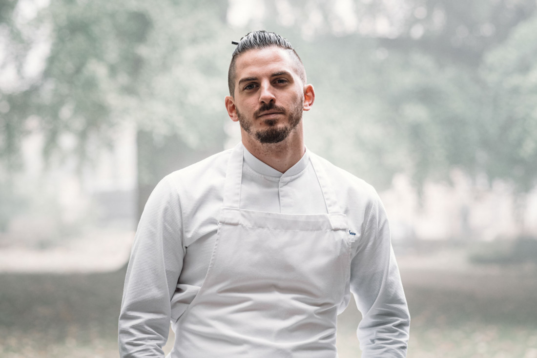 Le chef Charles Charles Coulombeau, nouveau chef de La Maison dans le Parc à Nancy © DR