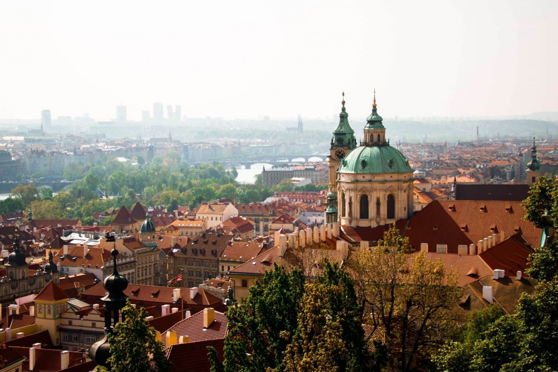 La ville de Prague depuis le Château © Polina Podlesnaya