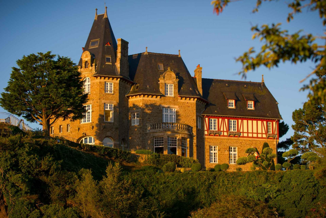 Le Château Richeux, hôtel de Cancale historique © Benoit Teillet