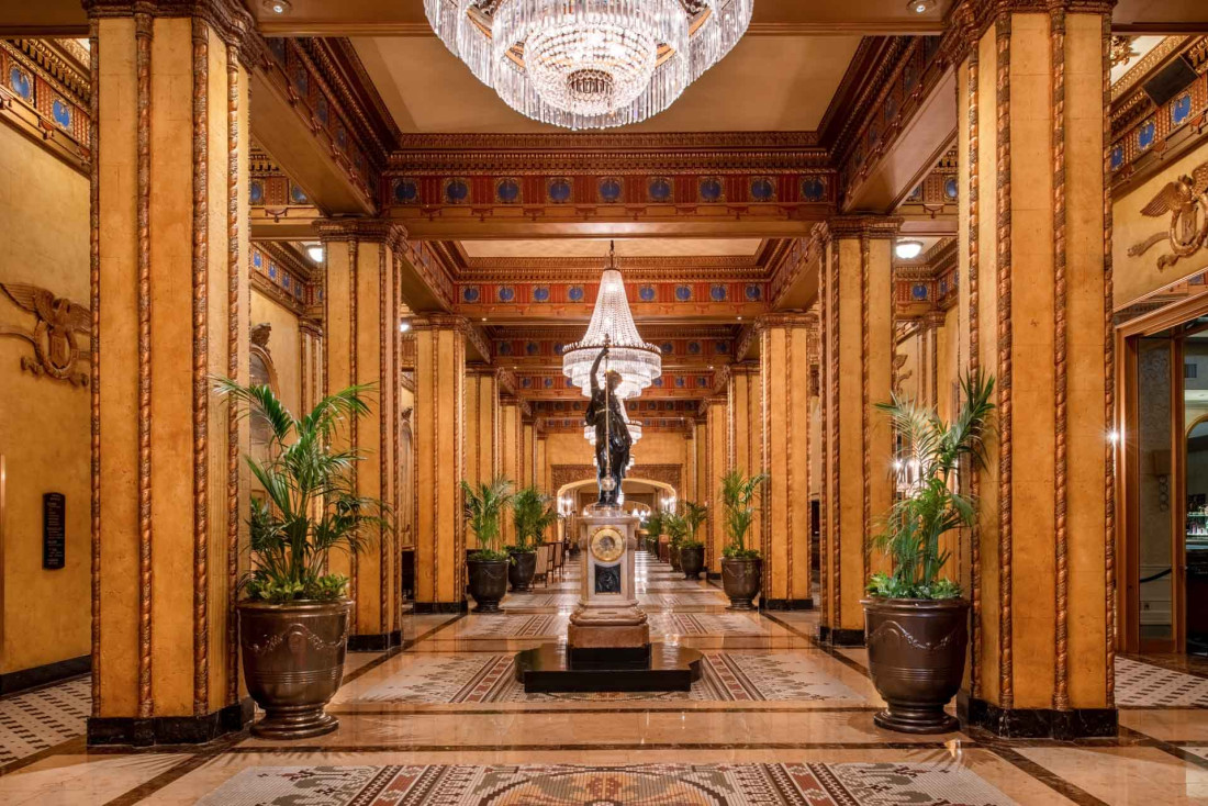 On a dormi au The Roosevelt New Orleans