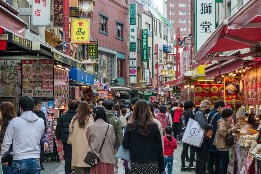 Nankinmachi à Kobe, l’un des trois plus grands quartiers chinois du Japon © DR