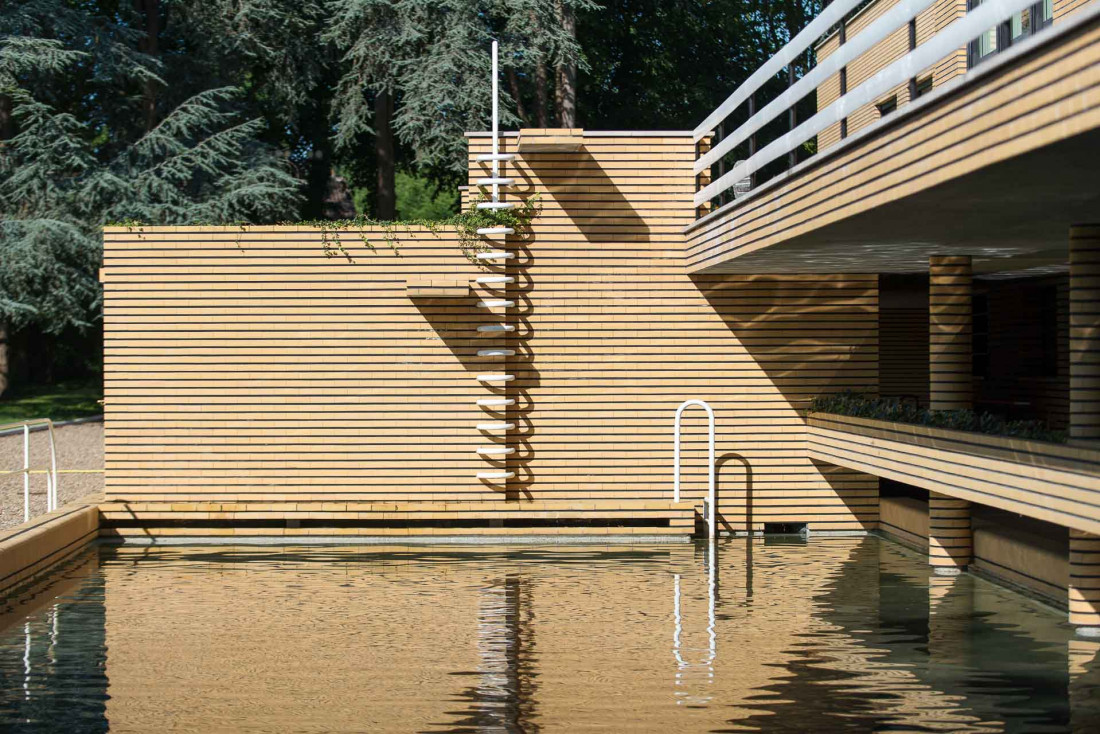 La piscine de la Villa Cavrois à Croix, un édifice à ne pas manquer pour les inconditionnels d'architecture © Colombe Clier - CMN