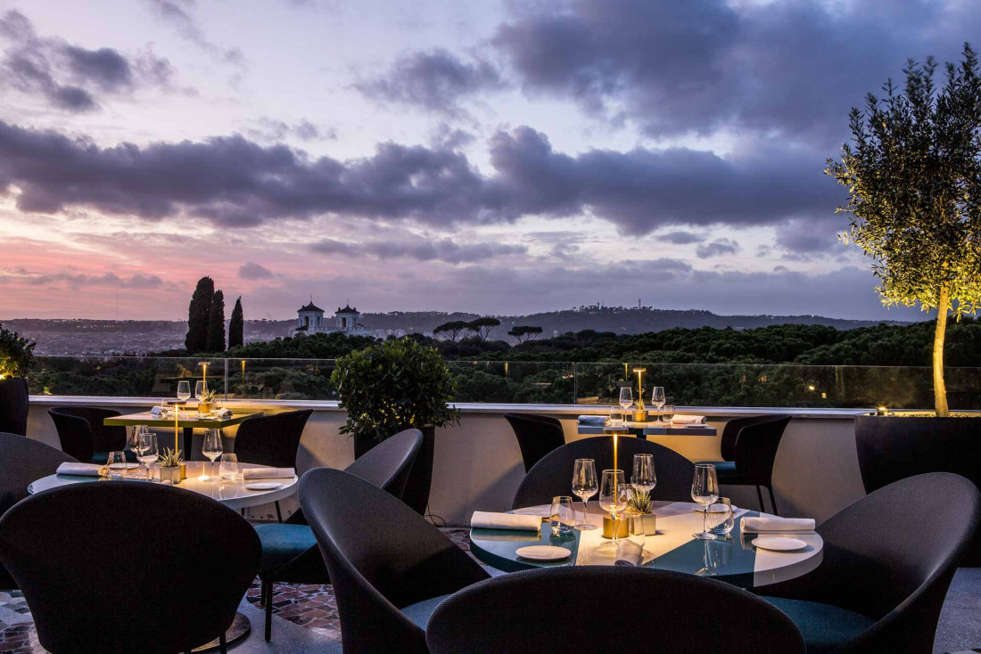 La terrasse du Sofitel Rome Villa Borghese © Sofitel