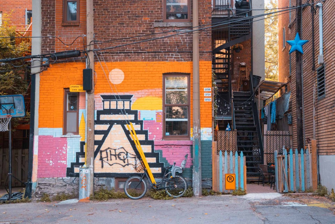 L'art urbain, partie intégrante de la ville de Montréal © Tristan Billet