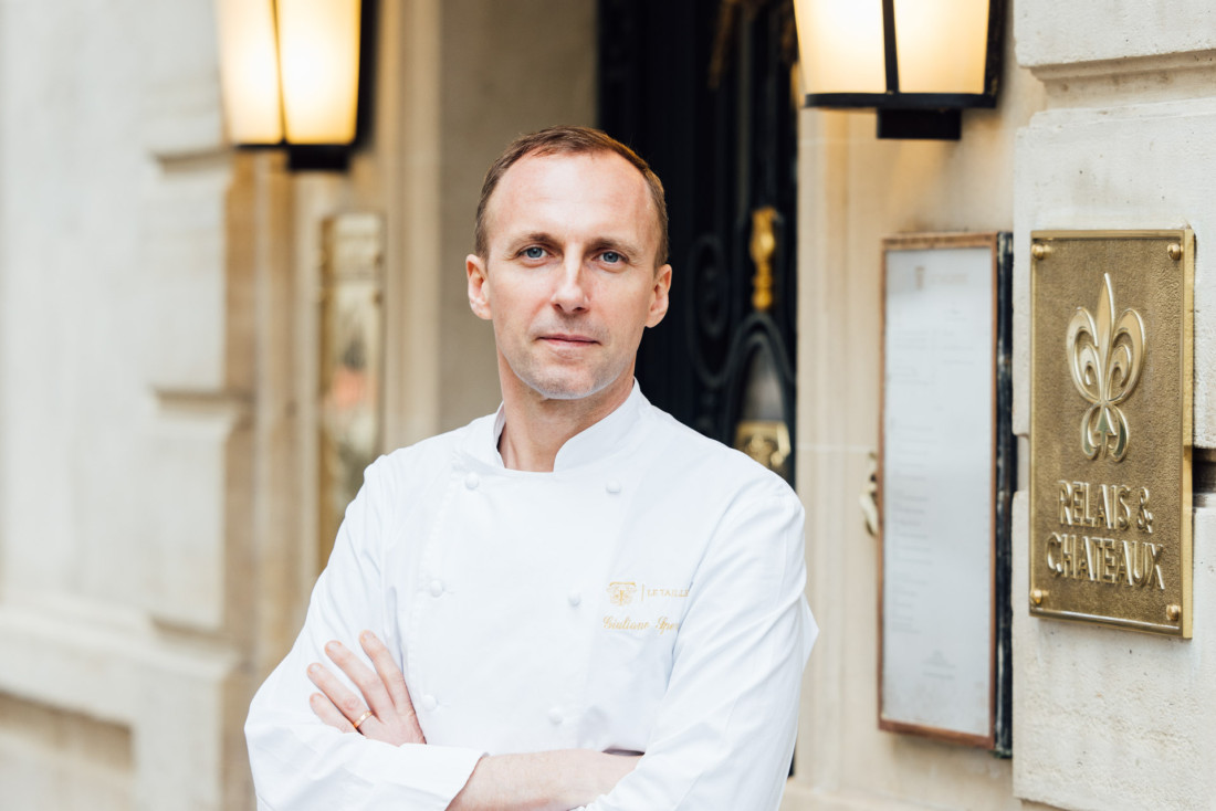Giuliano Sperandio, le chef du Taillevent © Arbès Food