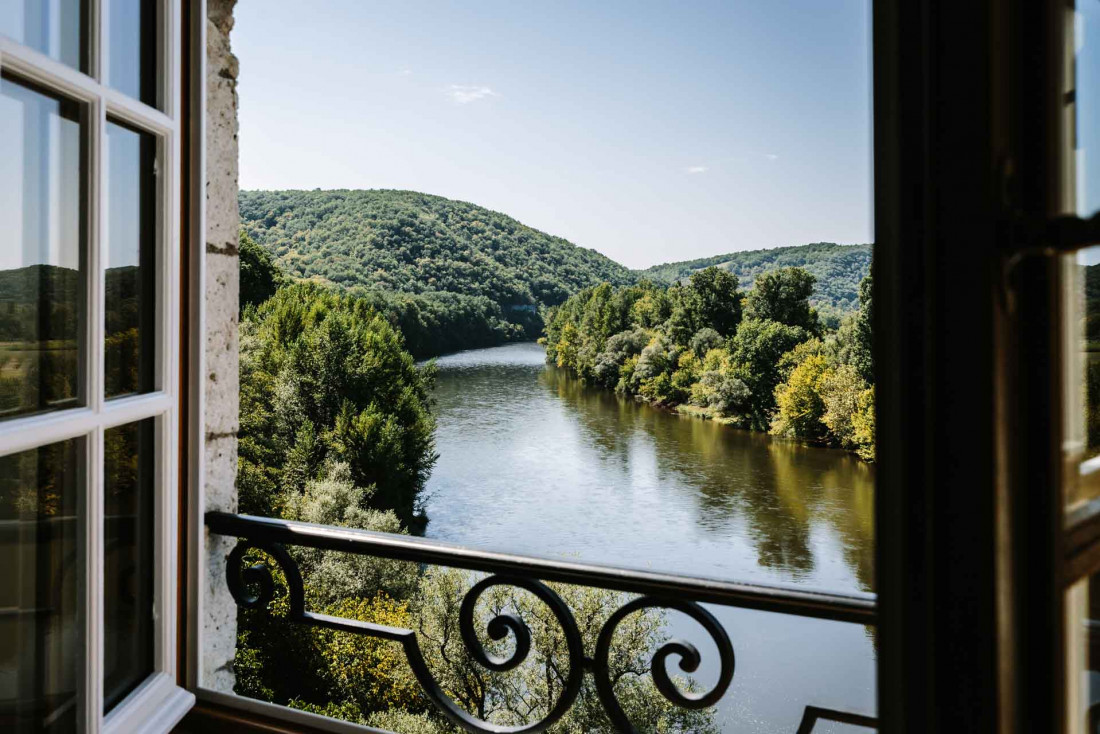 Le Château de la Treyne, un Relais & Châteaux avec vue en Dordogne © DR