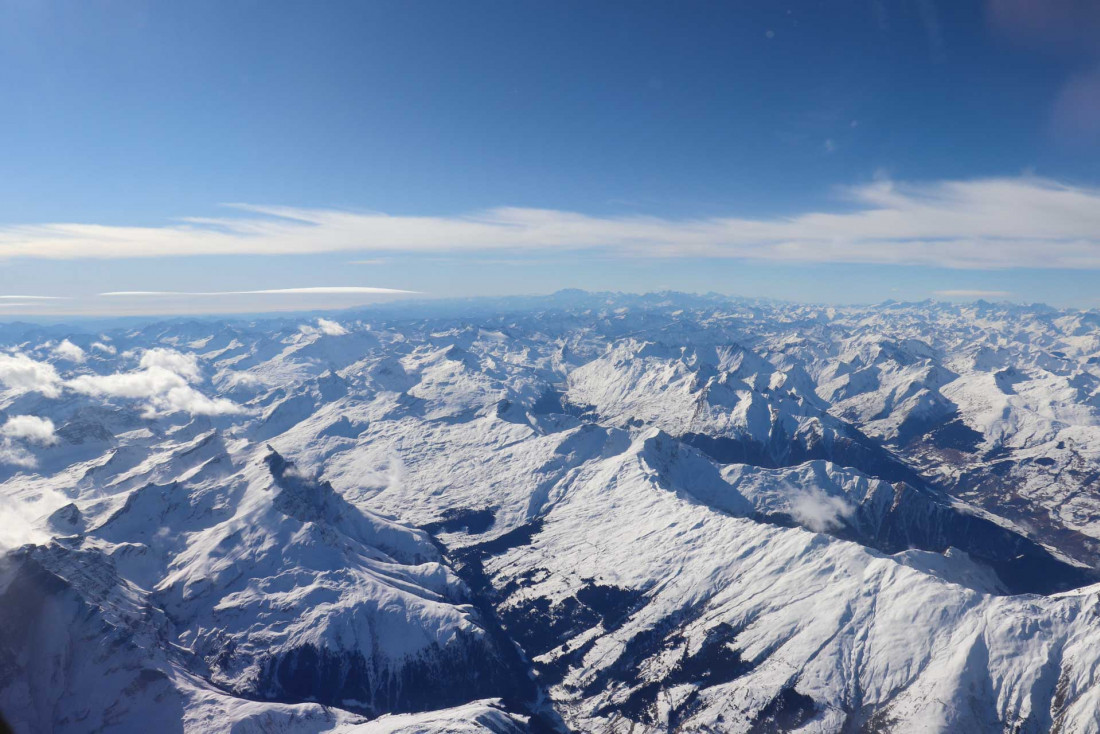 Vue du jet - St Moritz © Pierre Gautrand