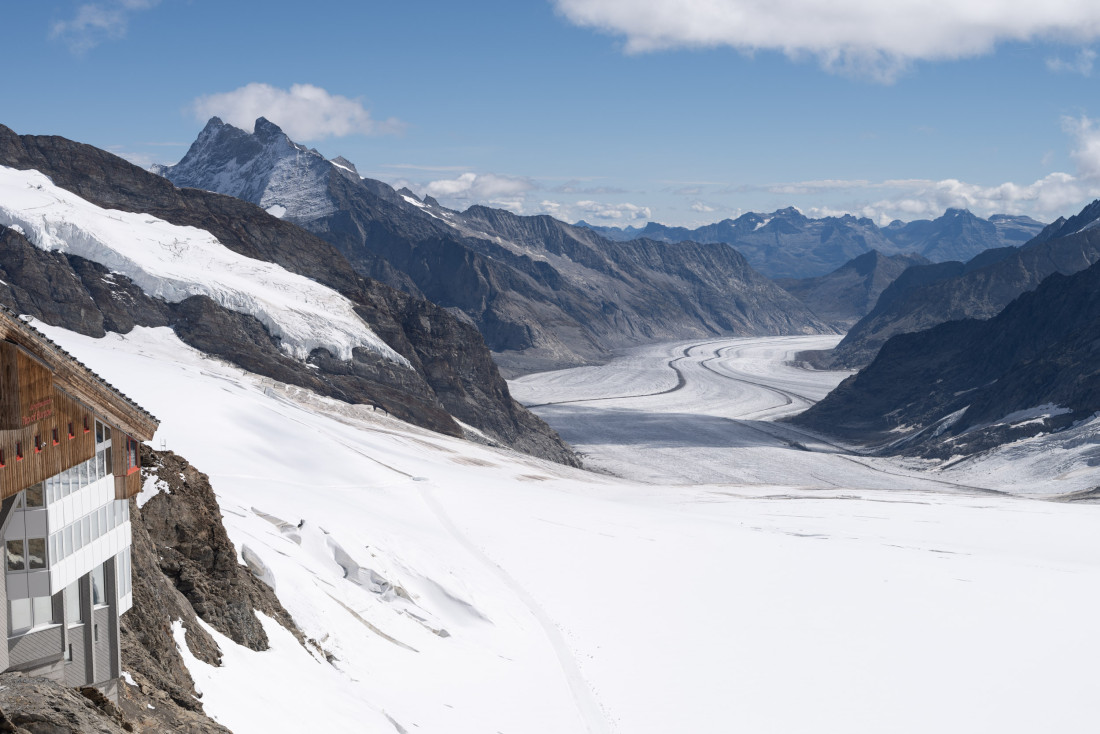 Le point de vue depuis le Jungfraujoch DB © Yonder
