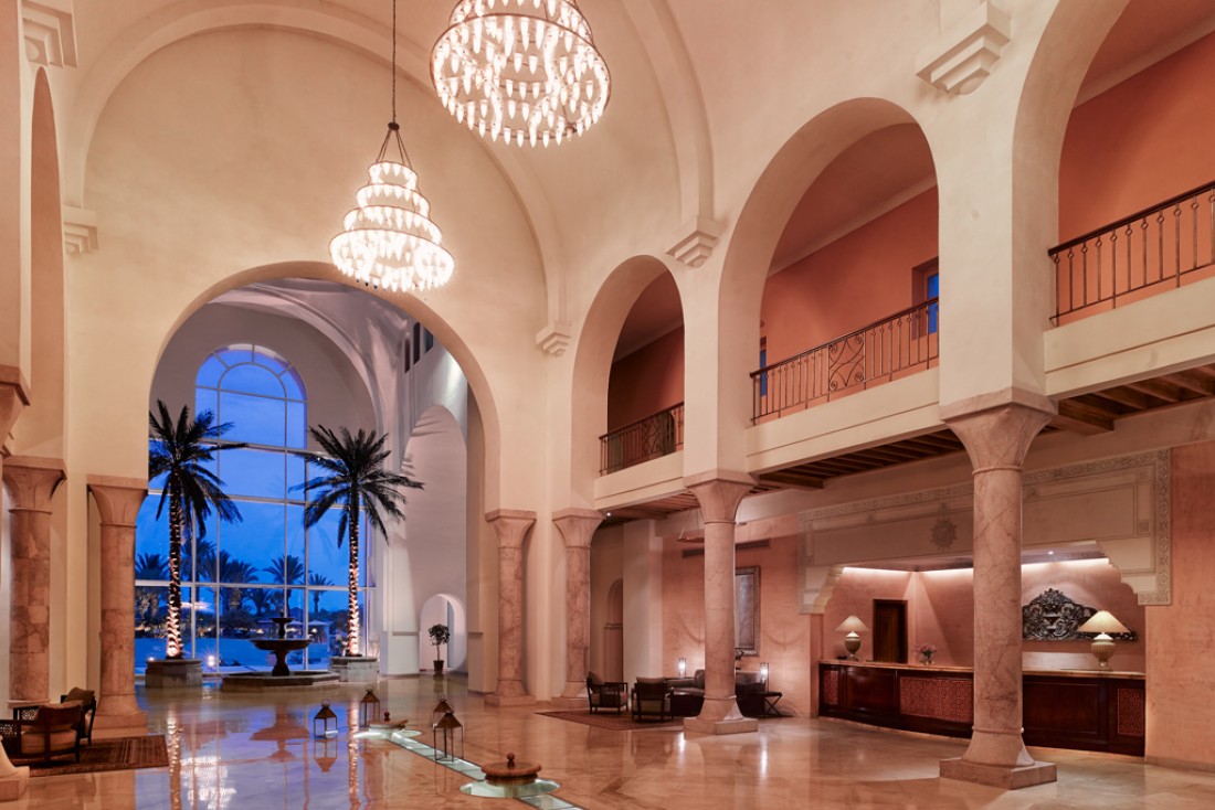 Le lobby de The Residence Tunis, un lieu fastueux | © The Residence Tunis