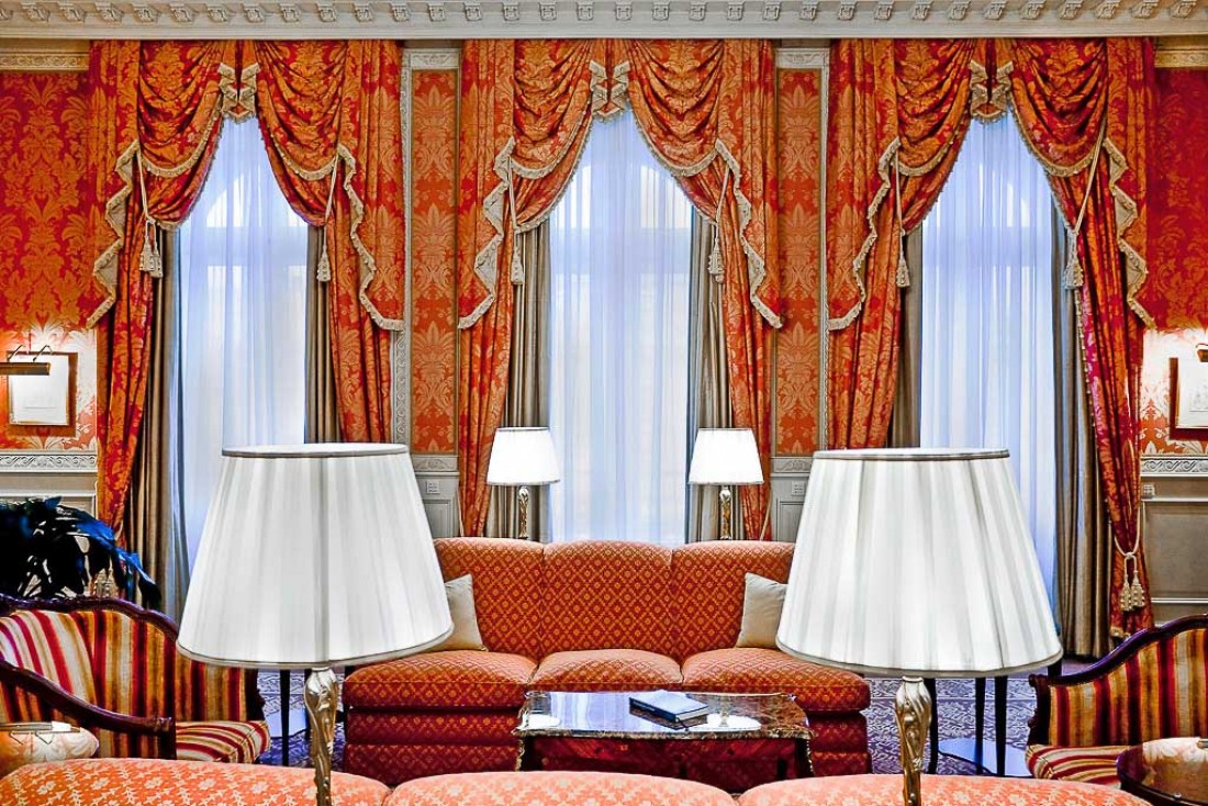 A l’intérieur de la fastueuse Suite Présidentielle | © Grand Hotel Wien