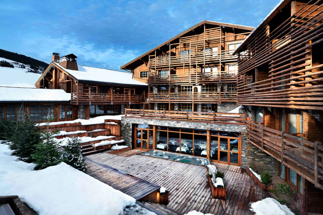 Le M, un hôtel de luxe au cœur du village de Megève | © M de Megève