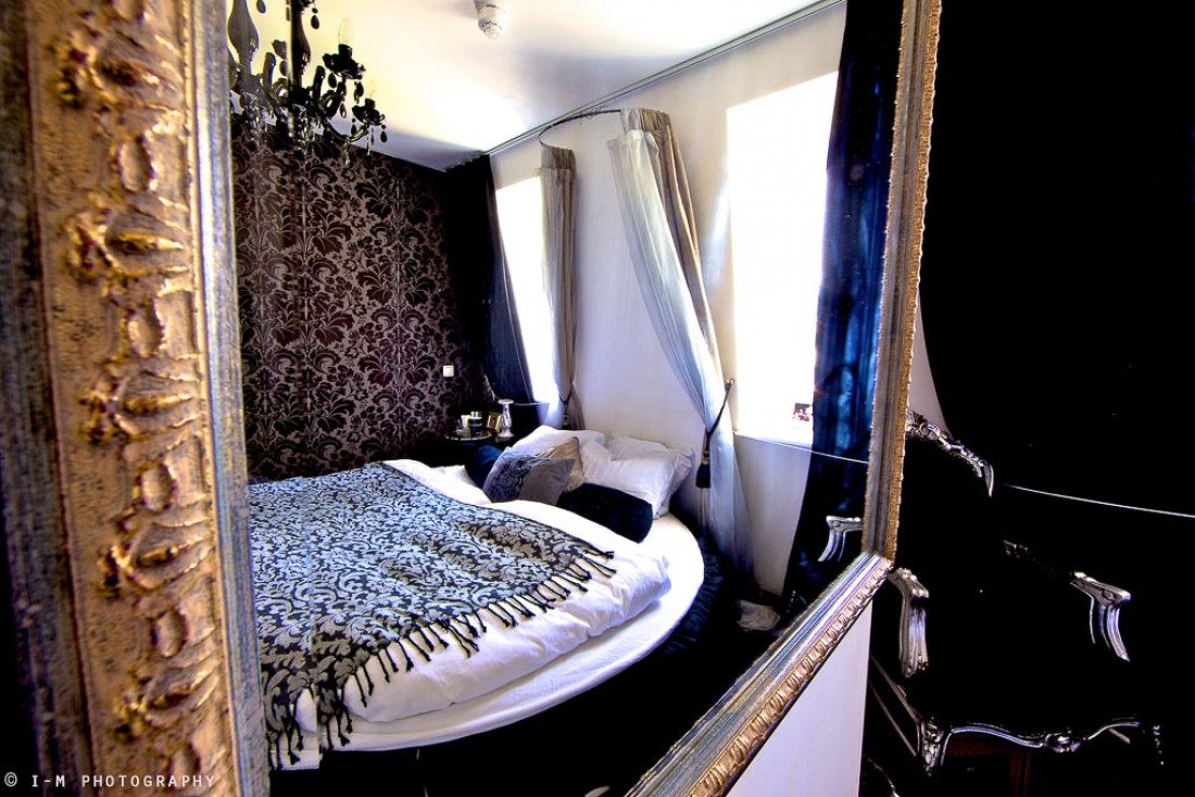 La chambre double Royal a la décoration la plus flamboyante des 4 chambres privatives de l’hostel | © Cocomama Amsterdam / I-M Photography