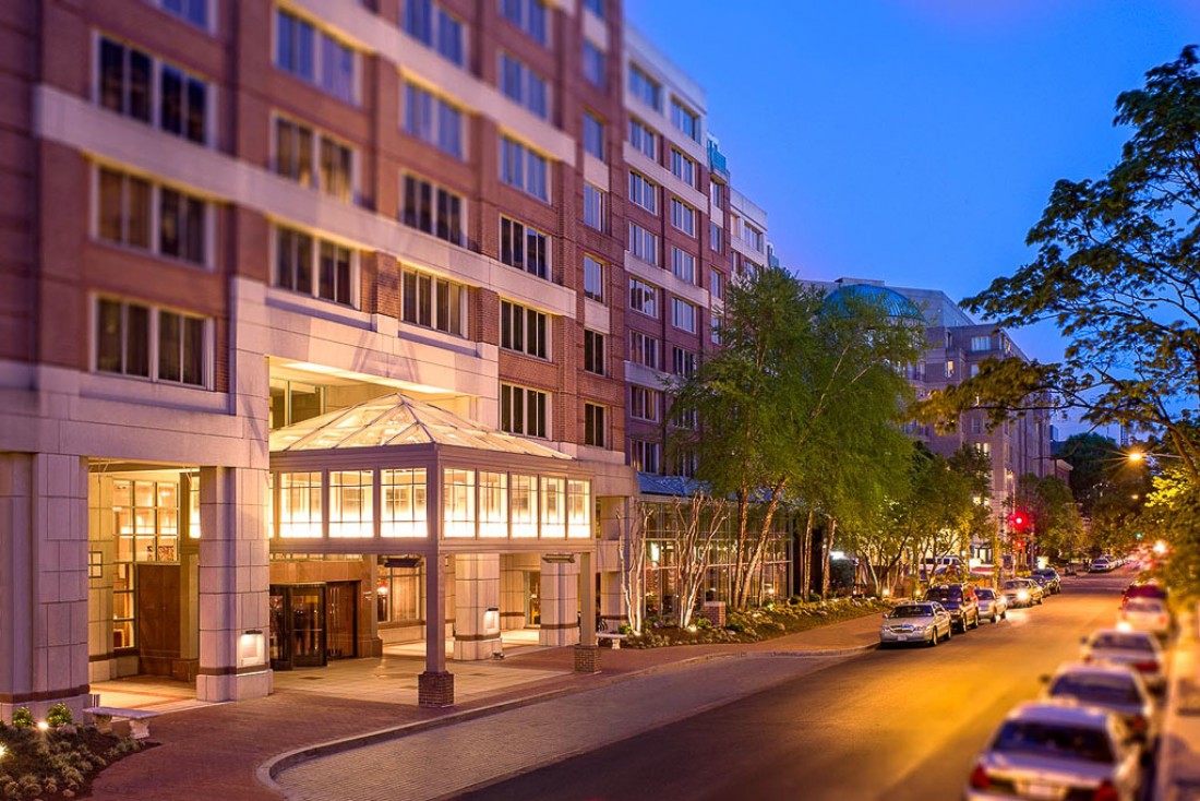 L’entrée de l’hôtel sur la 24ème rue | © Park Hyatt Washington