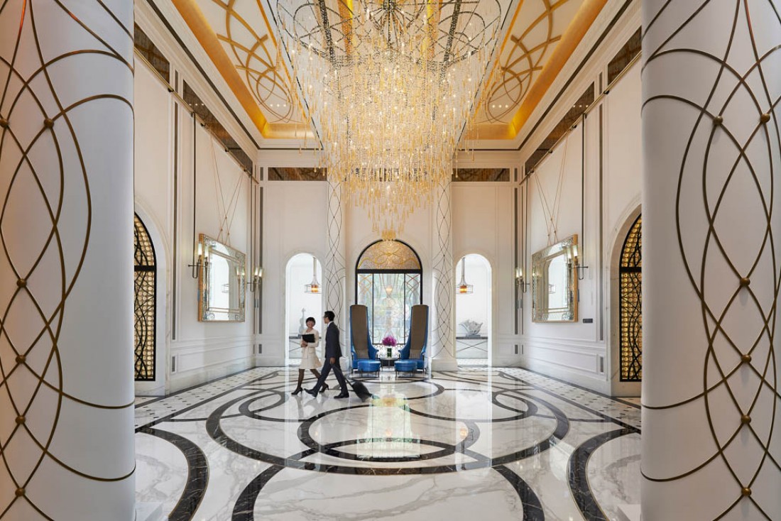 Le fastueux lobby en marbre | © Mandarin Oriental Hotels Group