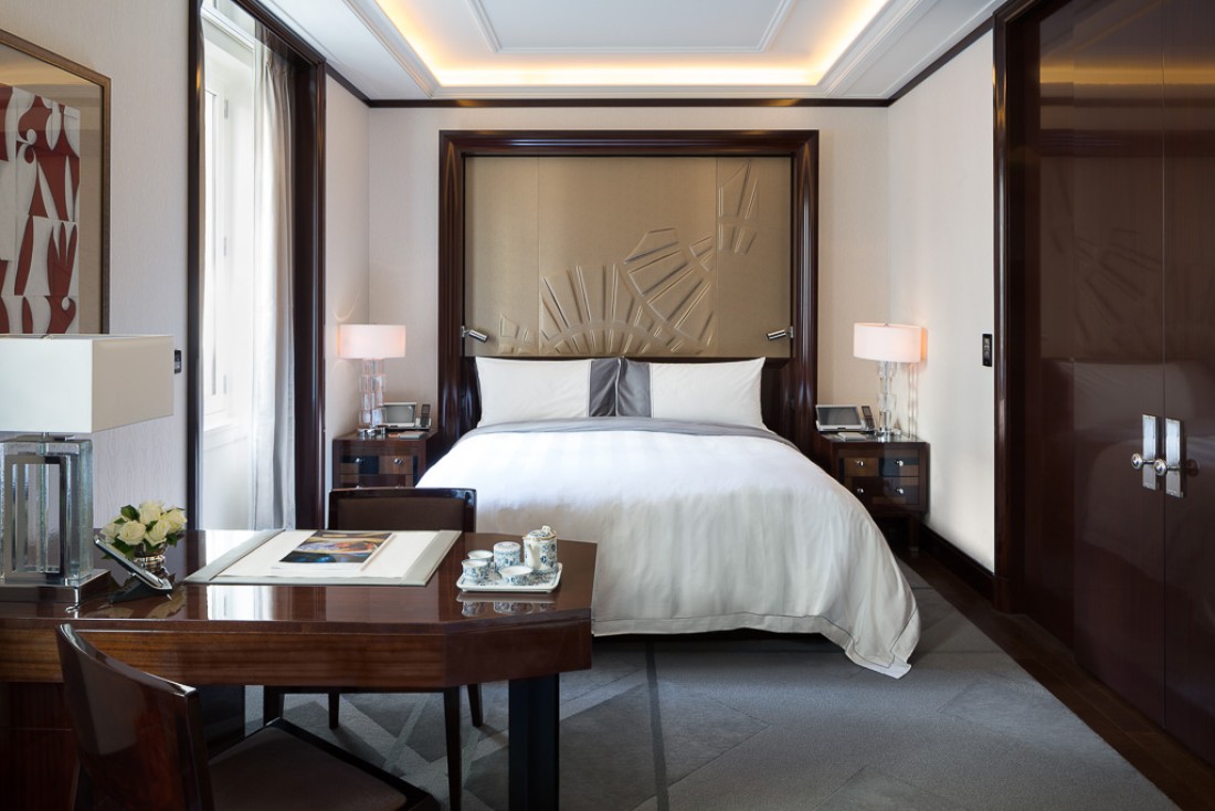 Une chambre Grand Premier offrant 60 mètres carrés de pur luxe | © The Peninsula Hotels