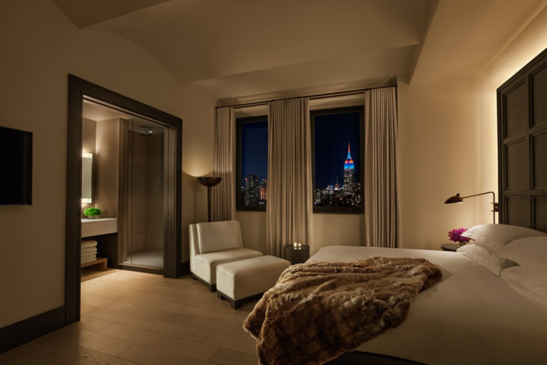 Chambre avec vue à The Edition New York ©THE EDITION