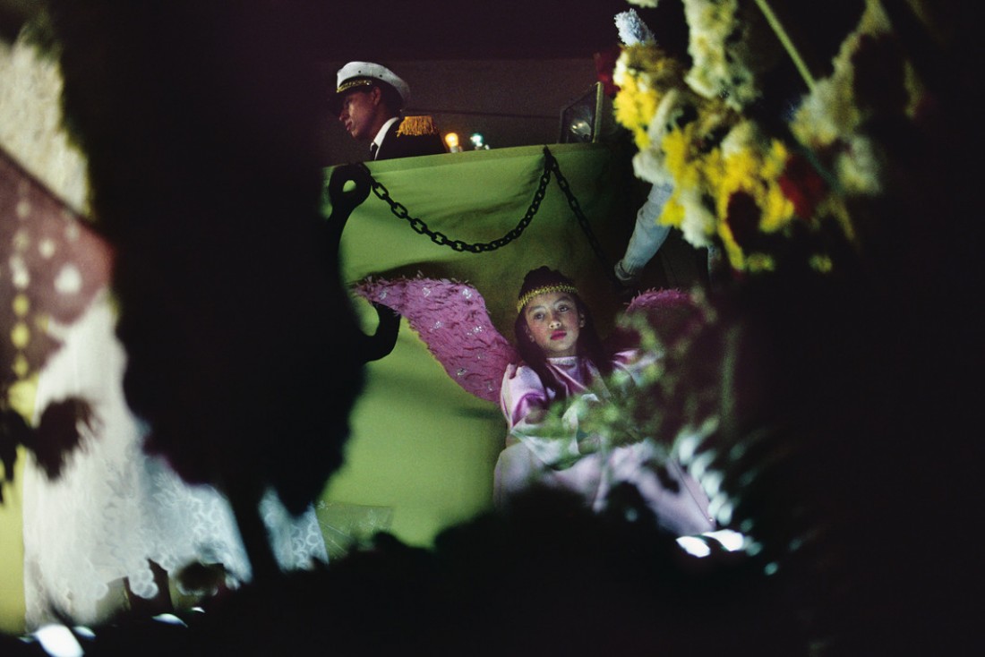 Oaxcaa. 1990. Fiesta. © Alex Webb / Magnum Photos