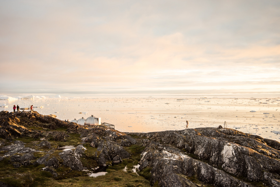 Coucher de soleil à Ilulissat. © DB /Yonder