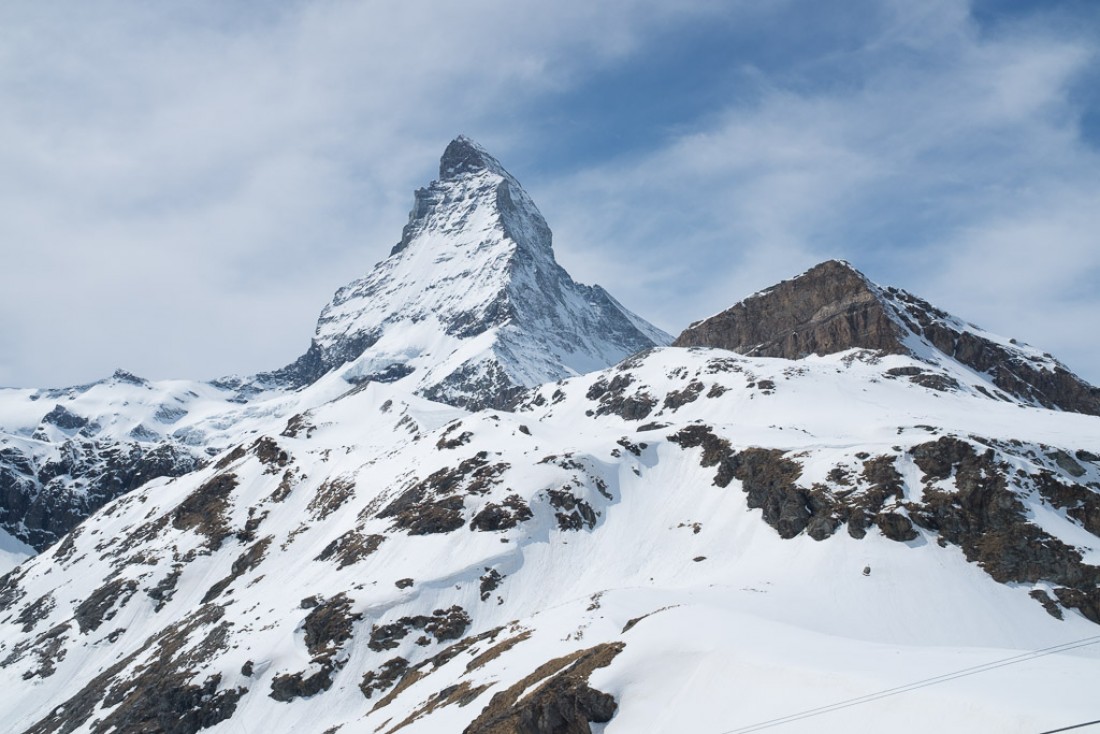 Le Cervin (Matterhorn) vu de Schwarzsee. @ Yonder.fr