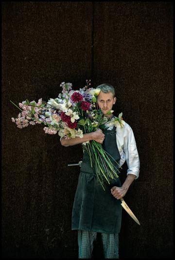 Le jeune chef Davy De Pourcq du restaurant Volta à Gand, l'un des Flanders Kitchen Rebels © Michaël Dehaspe