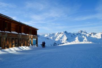 L’Alpenhaus est également accessible en téléphérique depuis le village. © Pierre Gunther