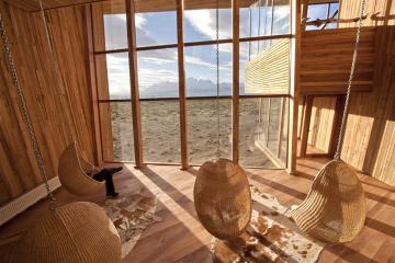 La somptueuse zone de relaxation | © Tierra Patagonia