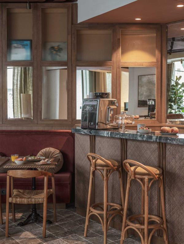 Hôtel Sookie | Coffee shop © Nicolas Anetson