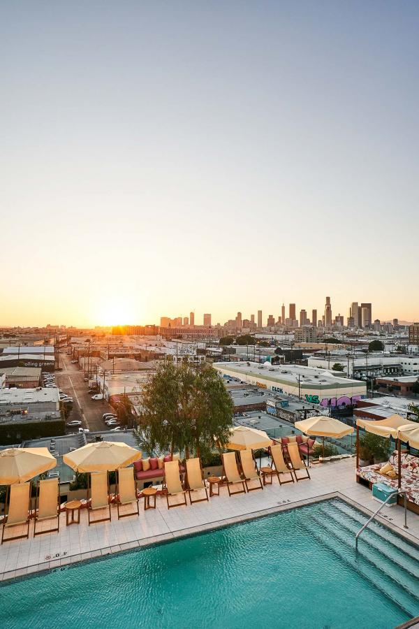 Le rooftop est aménagé en espace de rencontre avec méridiennes et chaises longues. 