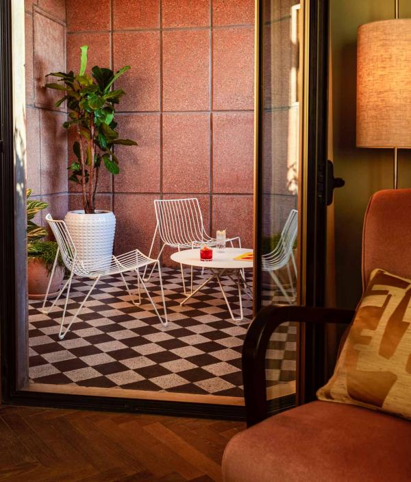 The Hoxton Rome — Chambre Roomy Terrace © The Hoxton