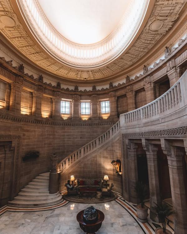 Un hôtel à Jodhpur Umaid Bhawan Palace © katherine.rdnv