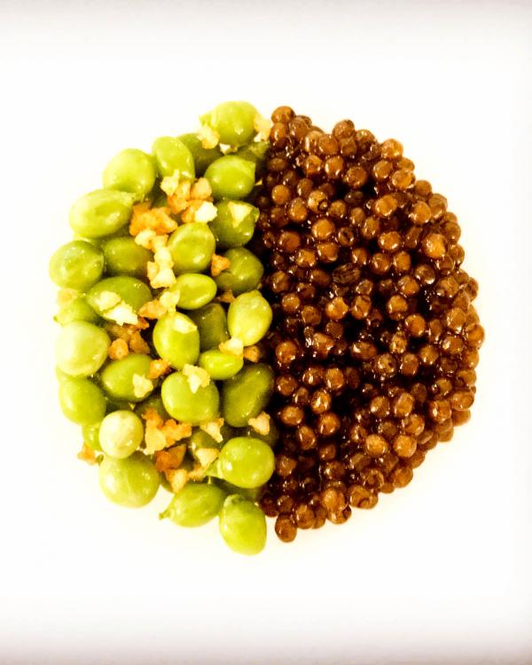 Au bon vouloir de Dame Nature : Les tout petits pois, caviar Schrenki © Emmanuel Laveran