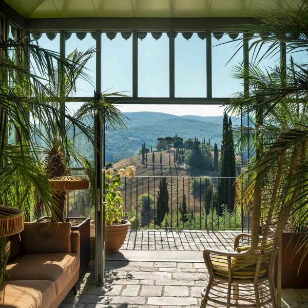 L’hôtel Castello di Reschio en Ombrie, Italie © DR L'hôtel Castello di Reschio en Ombrie, Italie © DR