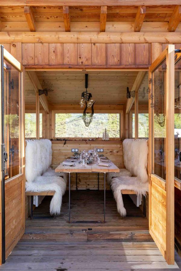 L'un des meilleurs restaurants d'Alpe d'Huez © Le restaurant Mas'Hauts au Grandes Rousses Hotel & Spa