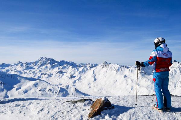 Depuis le Palinkopf à 2,864 mètres d’altitude, la vue est imprenable. © Pierre Gunther