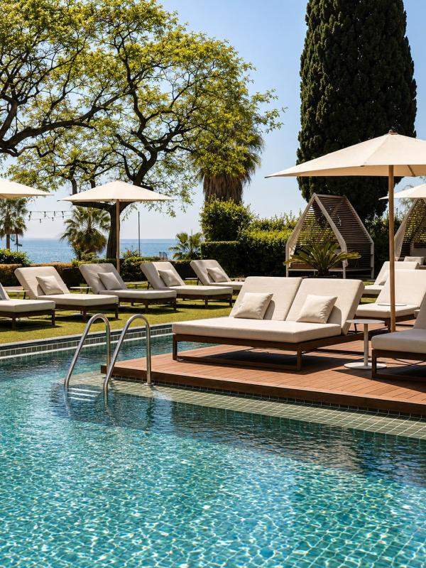 Vue piscine © Hotel Miramar Barcelona Vue piscine © Hotel Miramar Barcelona