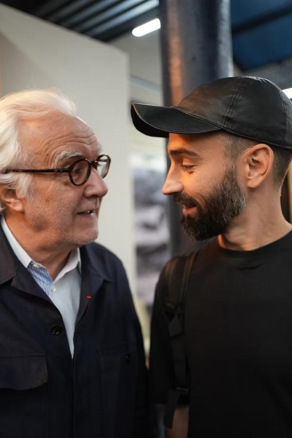 Tristan Laffontas, fondateur du Club Pépites, avec le chef Alain Ducasse © DR Tristan Laffontas, fondateur du Club Pépites, avec le chef Alain Ducasse © DR