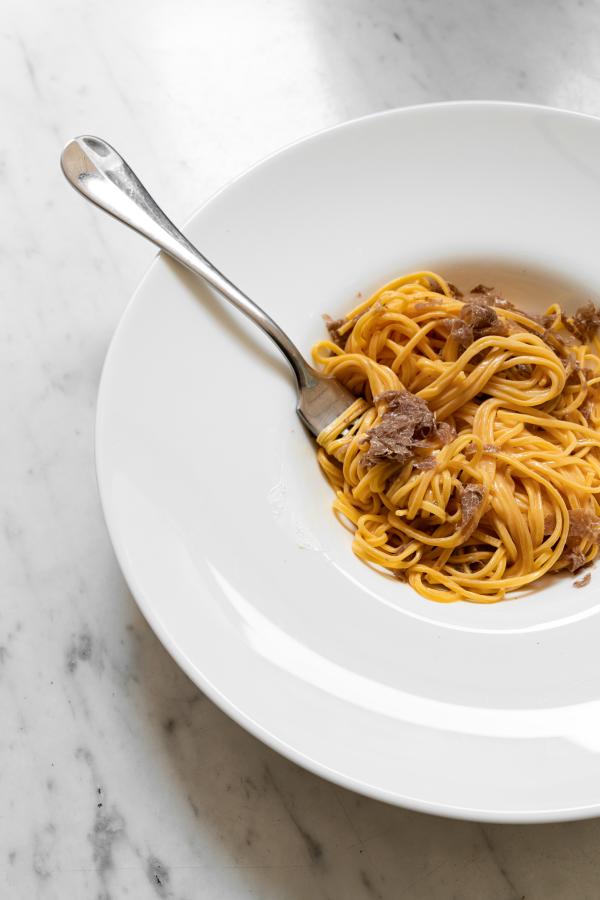 Tagliatelle à la truffe © Assagio Paris Tagliatelle à la truffe © Assagio Paris