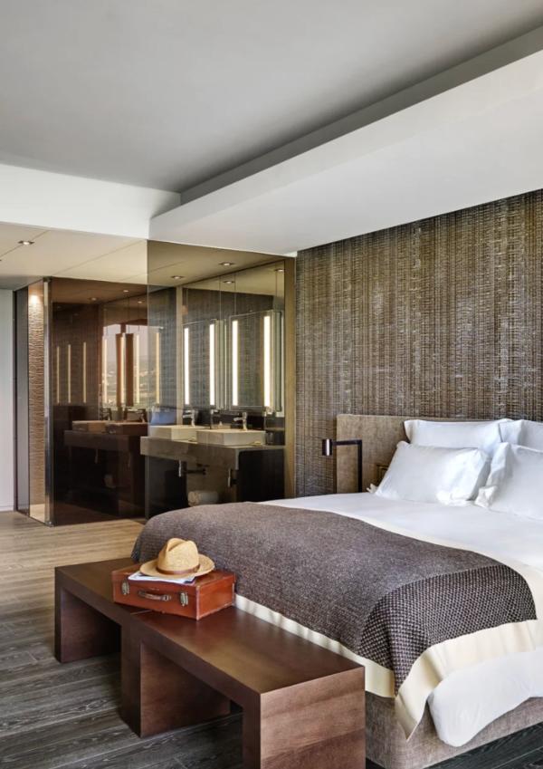 Une des chambres de l'hôtel © Six Senses Douro Valley