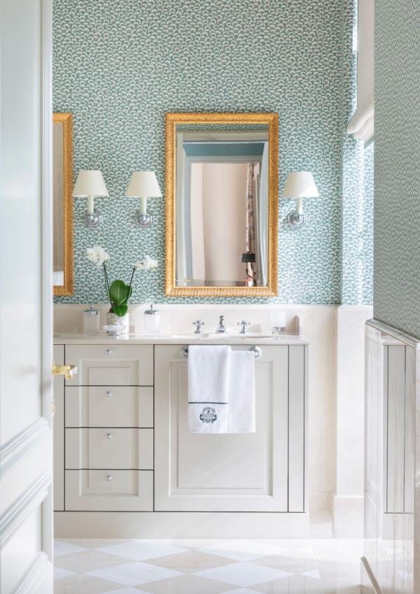 La salle de bain d'une chambre © Brenners Park Hotel & spa