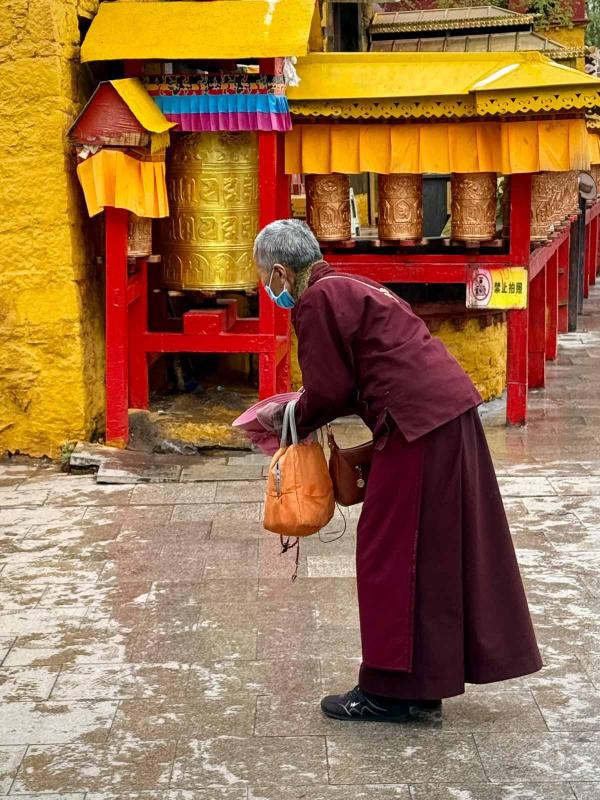 Au pied du Potala